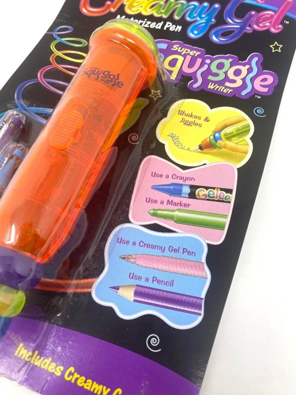 Rose Art Creamy Gel Motorized Pen Super Squiggle Writer Drawing Art Doodle